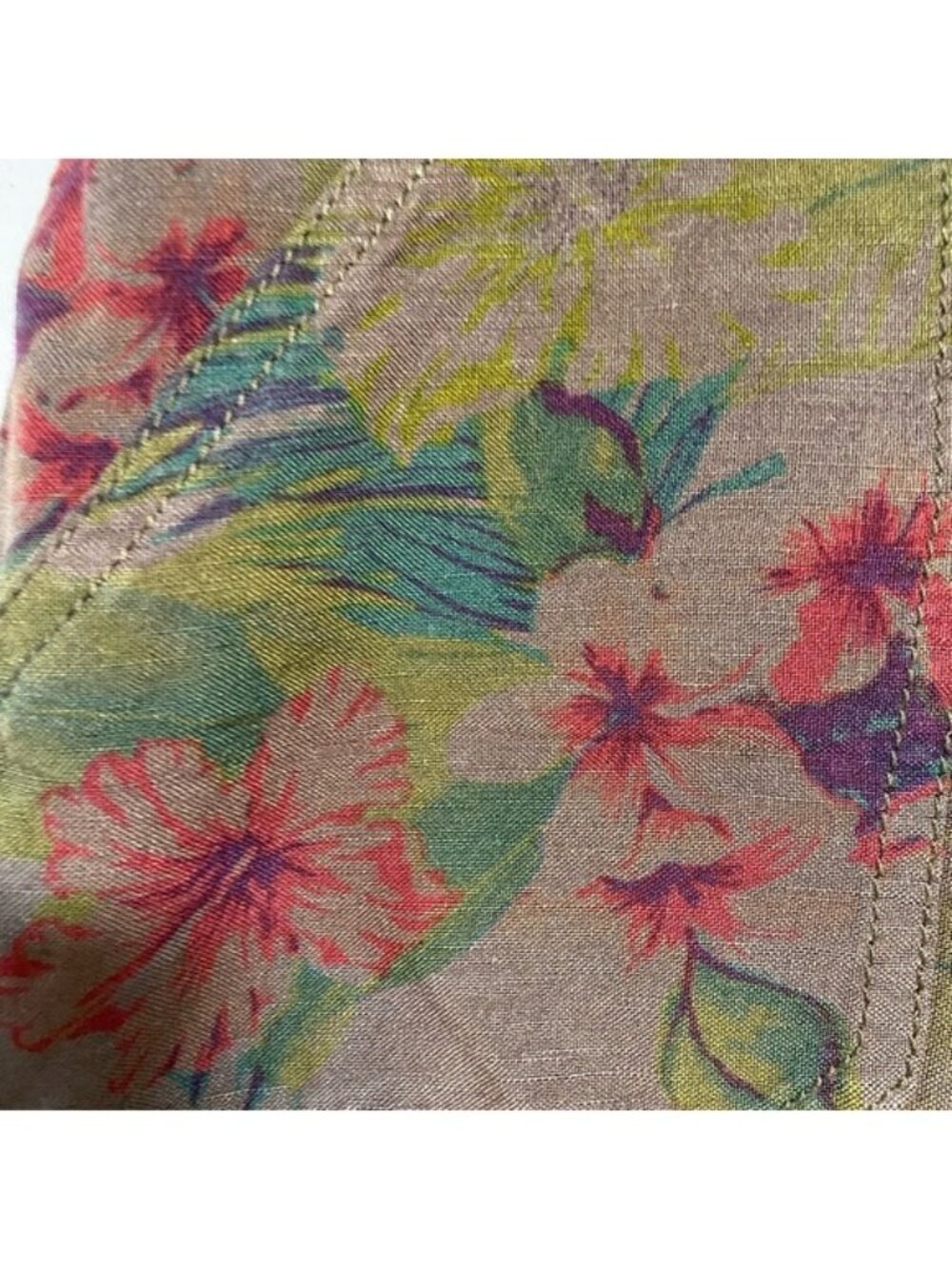 Sanctuary Floral Print Utility Shorts - Size 27 - Picture 3 of 8